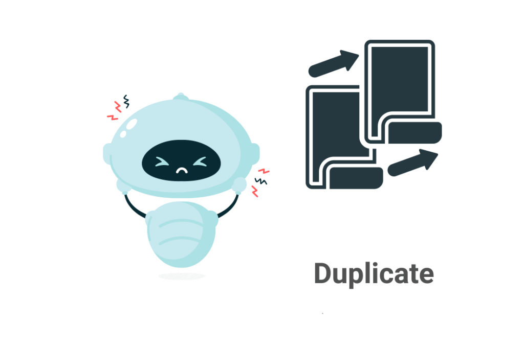 duplicate content SEO